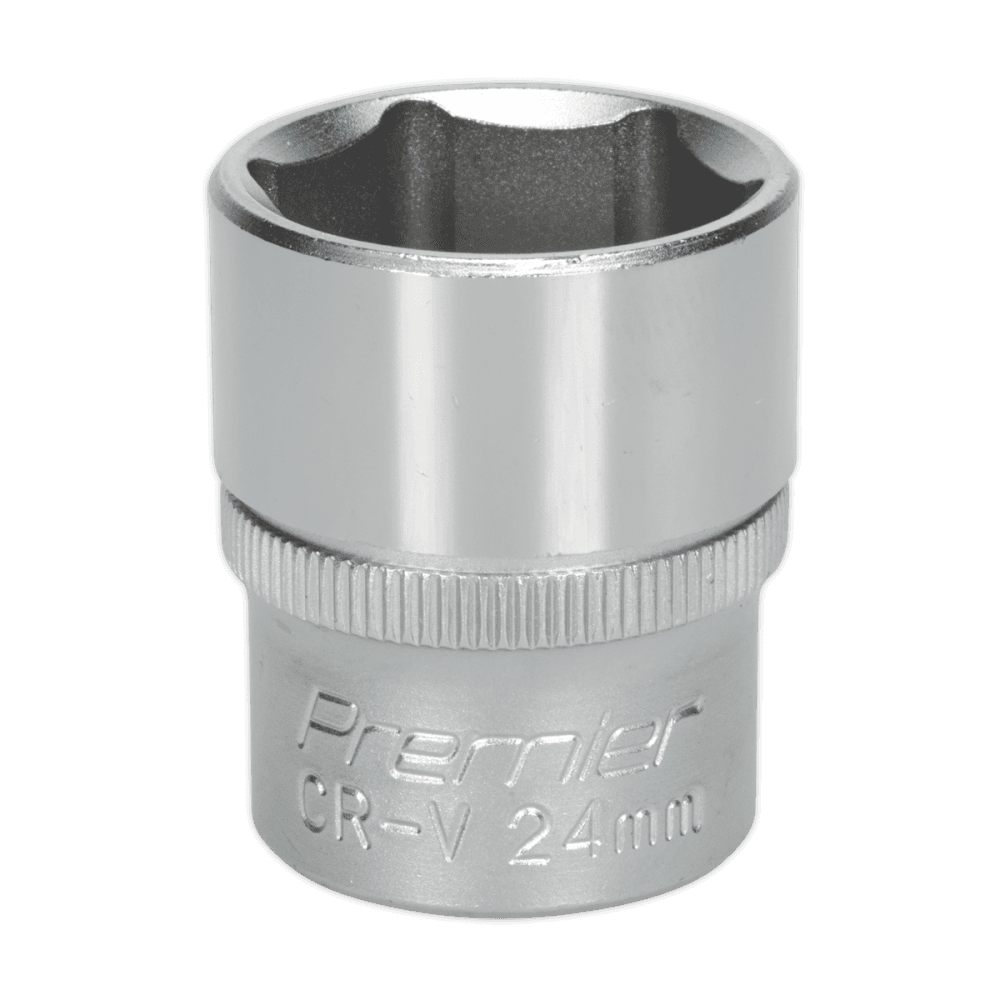 Sealey WallDrive Socket 24mm 1/2"Sq Drive Model No-S1224