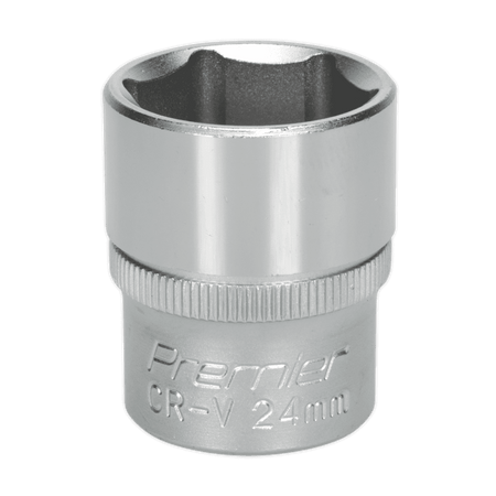 Sealey WallDrive Socket 24mm 1/2"Sq Drive Model No-S1224