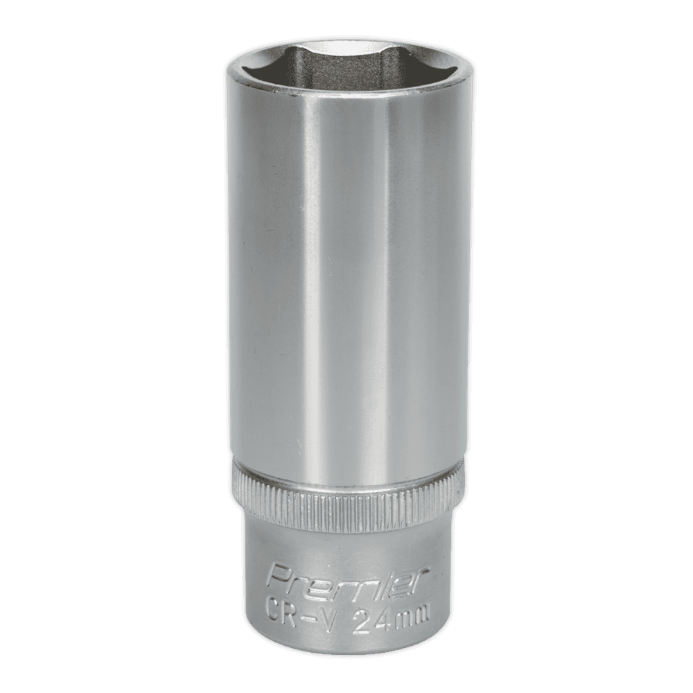 Sealey WallDrive Socket 24mm Deep 1/2"Sq Drive Model No-S1224D