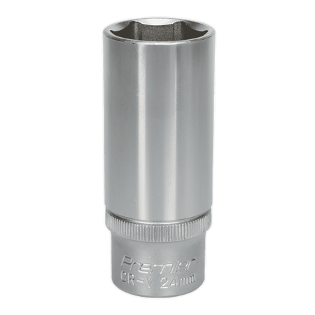 Sealey WallDrive Socket 24mm Deep 1/2"Sq Drive Model No-S1224D