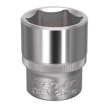 Sealey WallDrive Socket 25mm 1/2"Sq Drive Model No-S1225