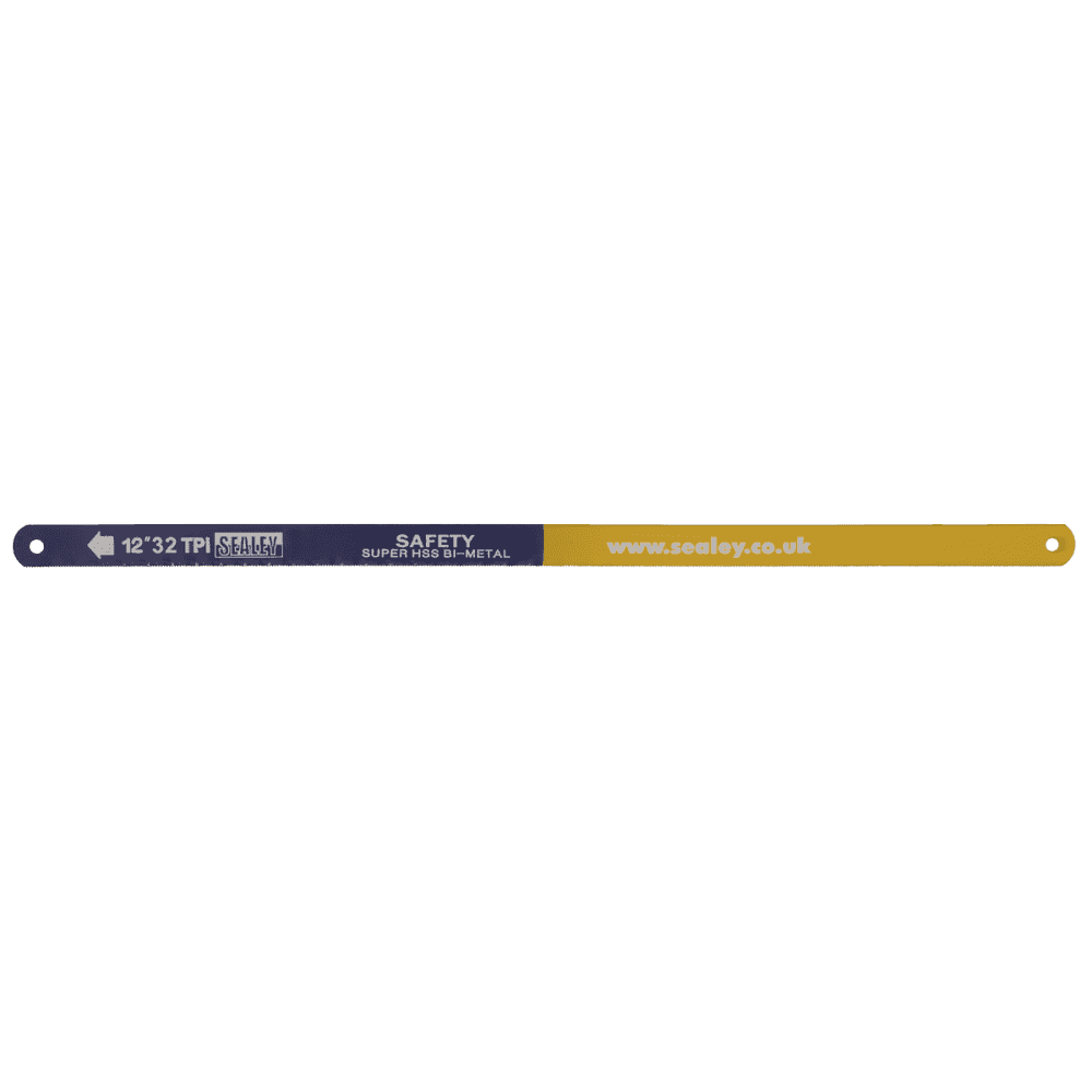 Sealey Hacksaw Blade 300mm HSS Bi-Metal 32tpi Pack of 5 Model No- HSB0532