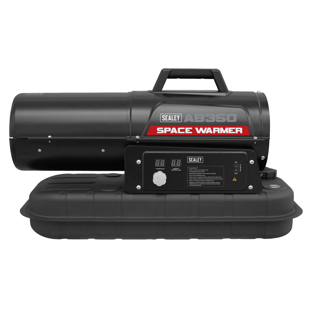 Sealey Space Warmer Paraffin/Kerosene/Diesel Heater 35,000Btu/hr without Wheels Model No- AB350