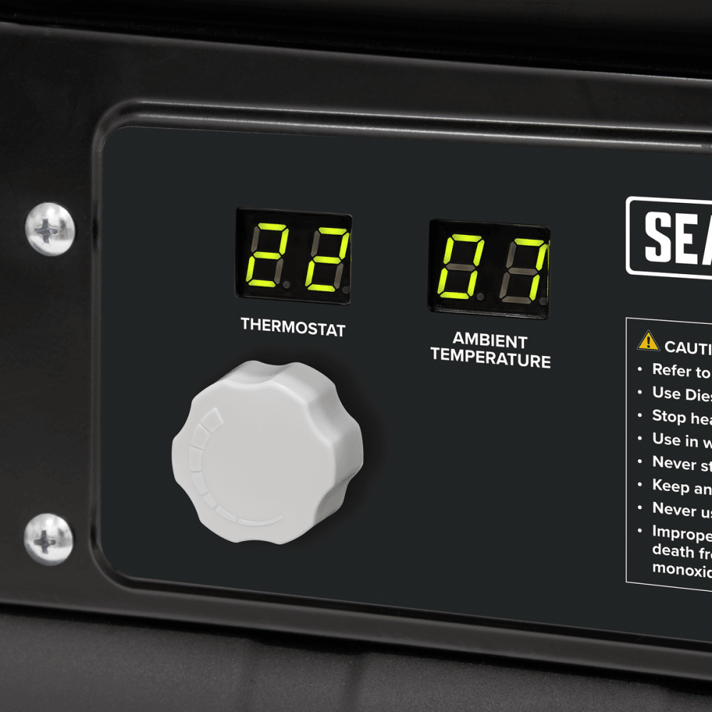 Sealey Space Warmer Paraffin/Kerosene/Diesel Heater 35,000Btu/hr without Wheels Model No- AB350