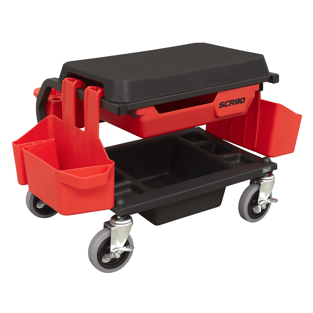 Sealey Mechanic's Deluxe Detailing Utility Seat Model No- SCR90