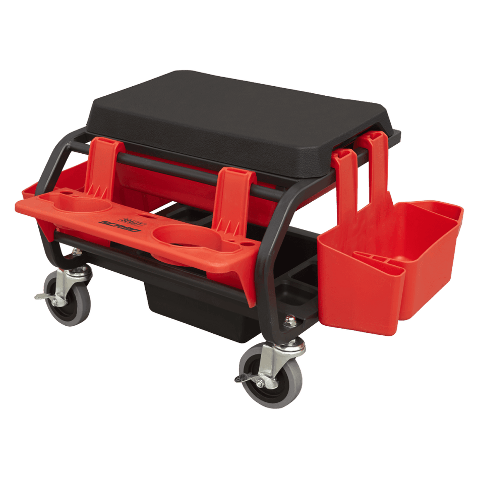 Sealey Mechanic's Deluxe Detailing Utility Seat Model No- SCR90