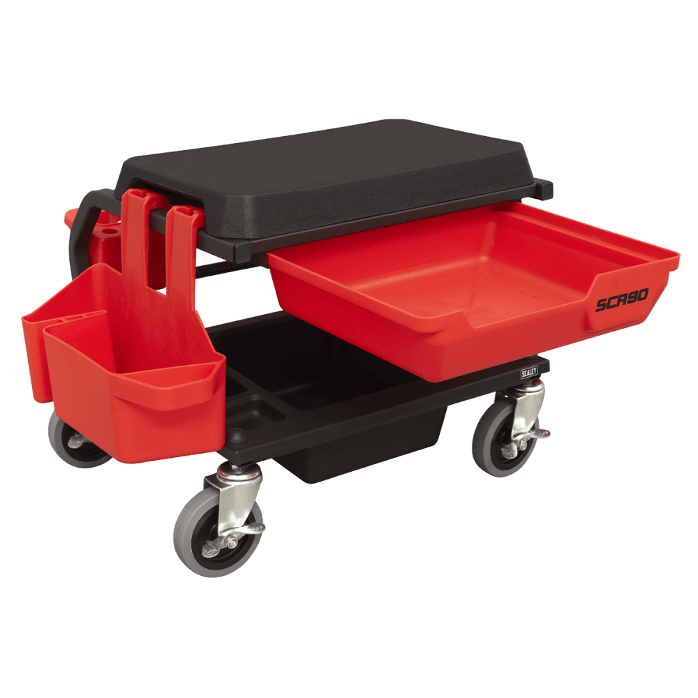 Sealey Mechanic's Deluxe Detailing Utility Seat Model No- SCR90