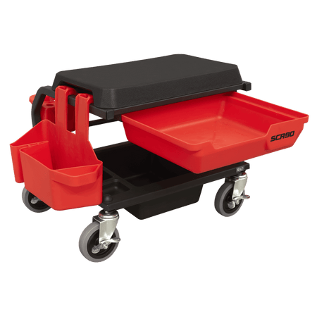 Sealey Mechanic's Deluxe Detailing Utility Seat Model No- SCR90
