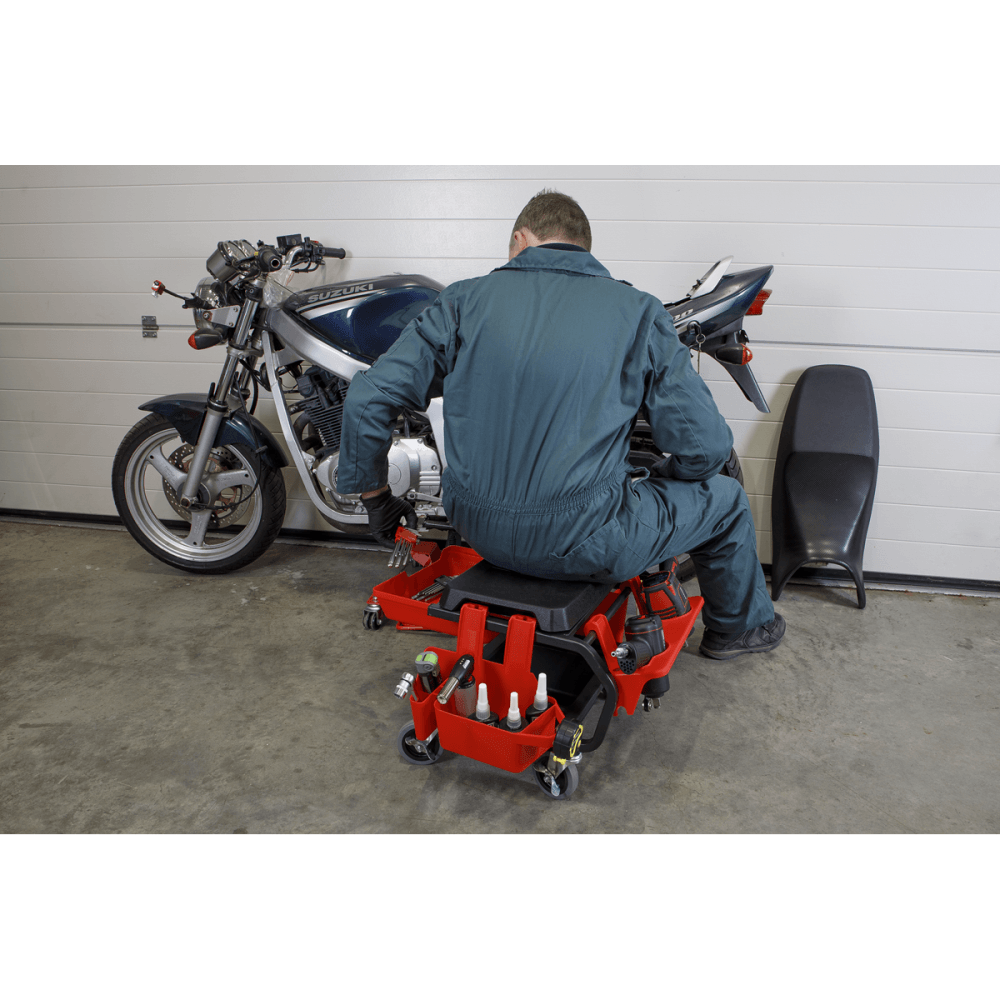 Sealey Mechanic's Deluxe Detailing Utility Seat Model No- SCR90