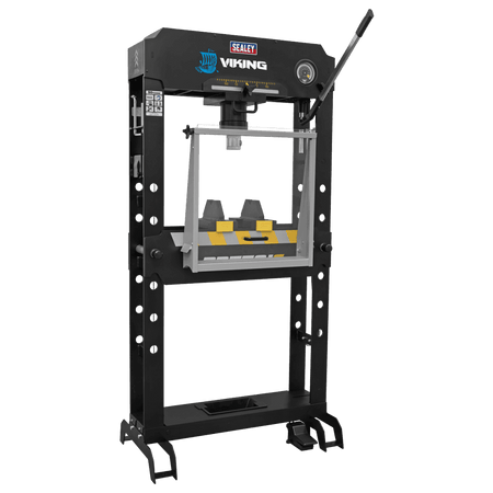 Sealey Viking Air/Hydraulic Press 50 Tonne Floor Type with Sliding Ram and Foot Pedal Model No- PPF501S