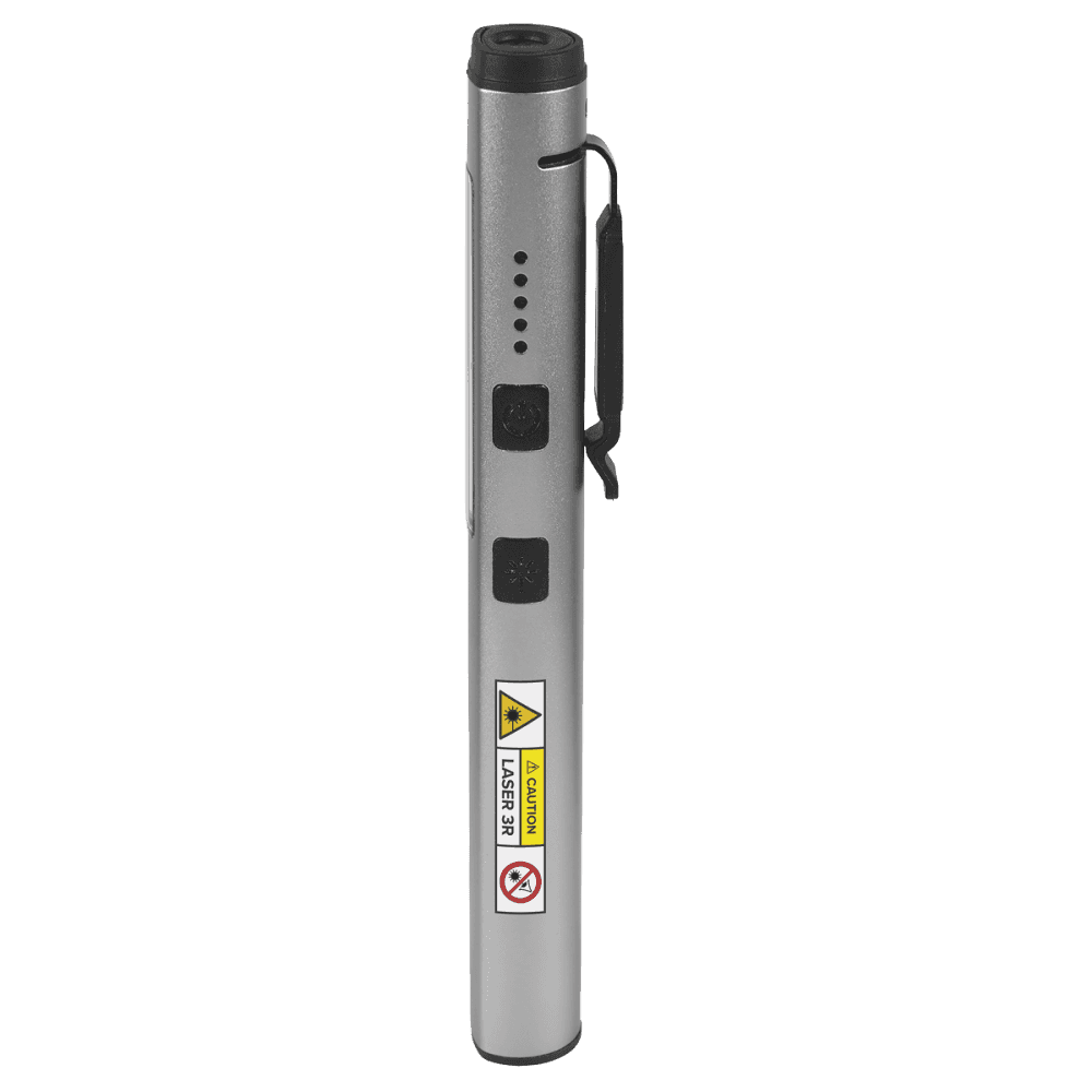 Sealey Penlight Torch with UV 5W COB & 3W SMD LED with Laser Pointer Rechargeable Model No- LED450UV