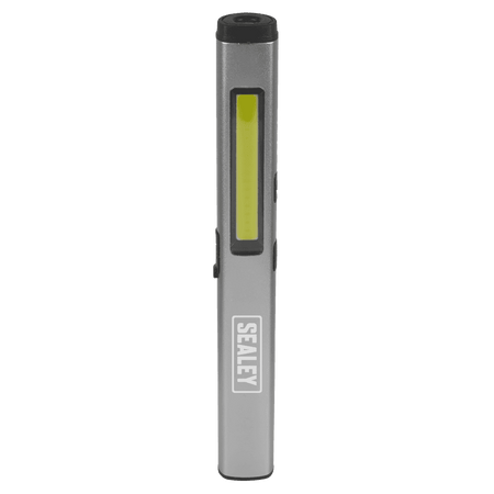 Sealey Penlight Torch with UV 5W COB & 3W SMD LED with Laser Pointer Rechargeable Model No- LED450UV