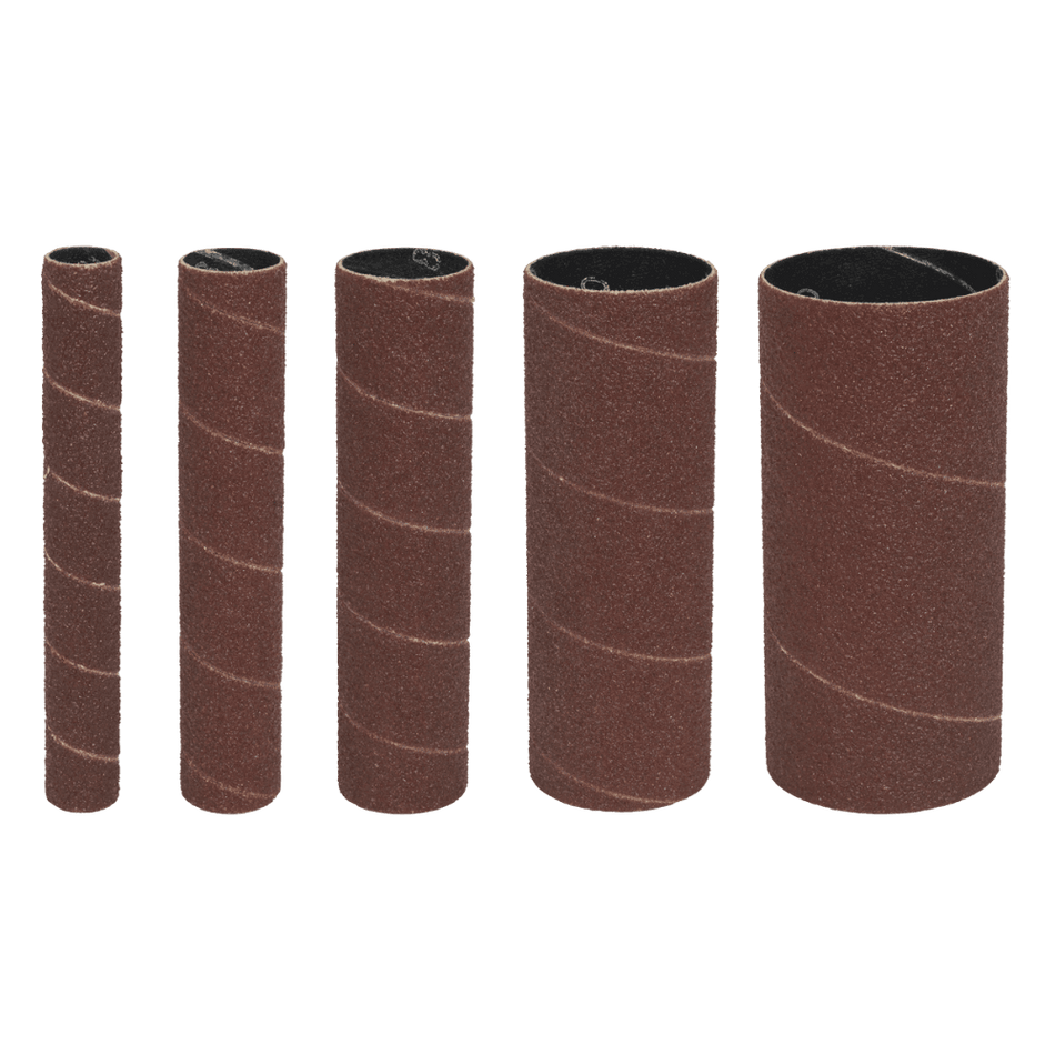 Sealey Sanding Sleeves Assorted 80 Grit - Pack of 5 Model No- SS5ASS