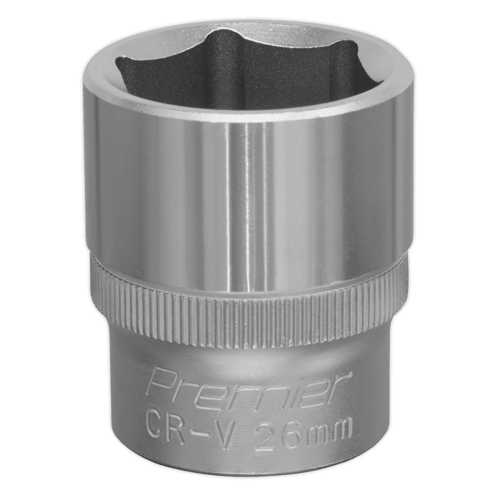 Sealey WallDrive Socket 26mm 1/2"Sq Drive Model No-S1226