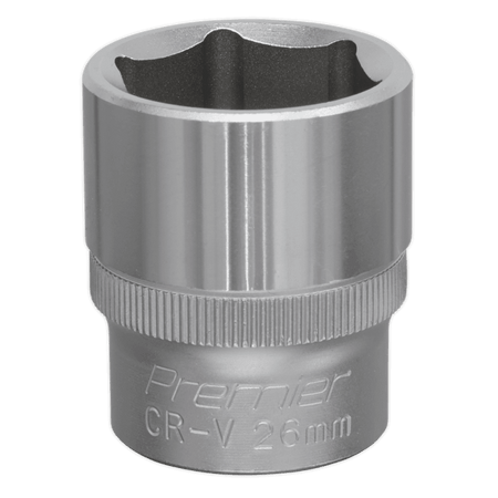 Sealey WallDrive Socket 26mm 1/2"Sq Drive Model No-S1226
