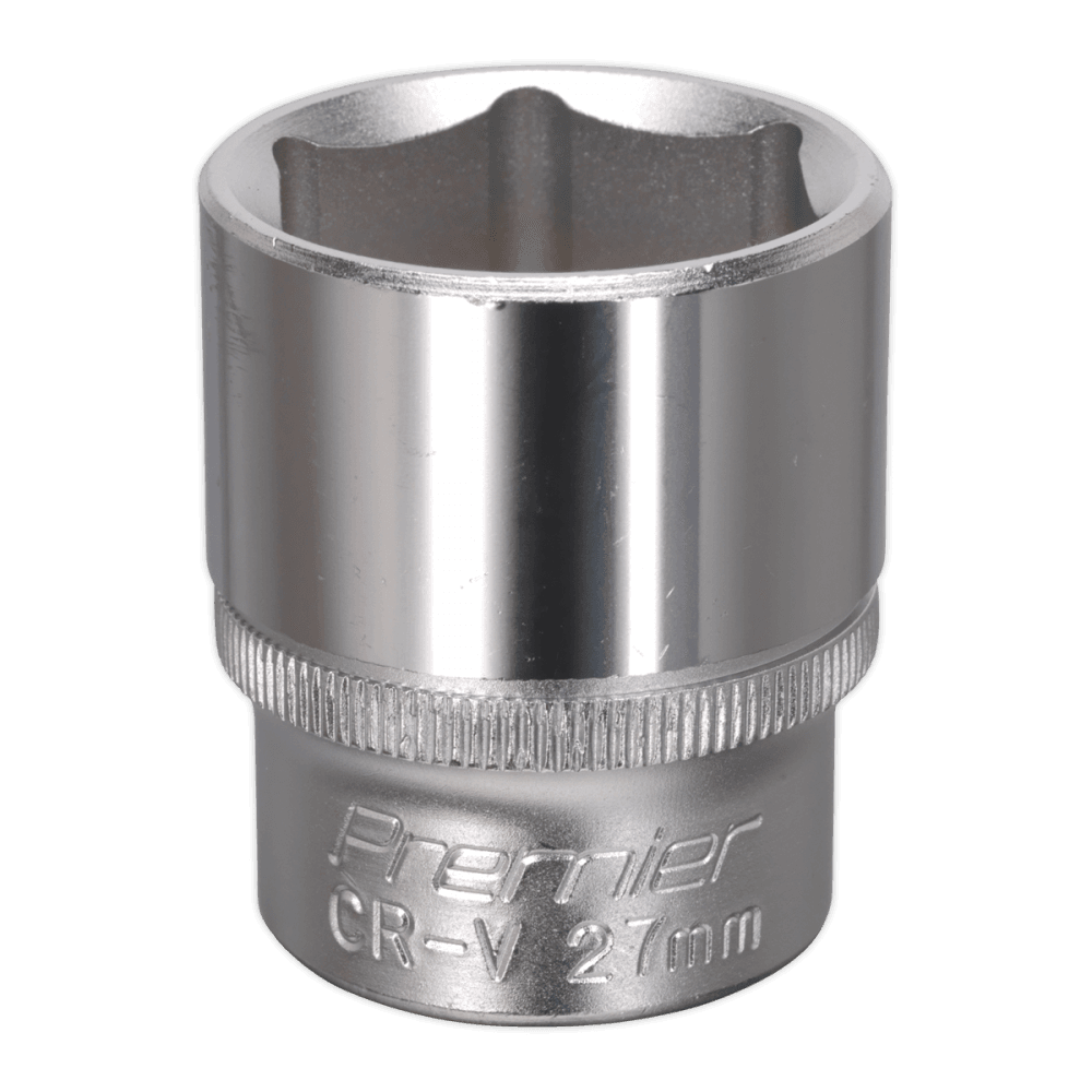 Sealey WallDrive Socket 27mm 1/2"Sq Drive Model No-S1227