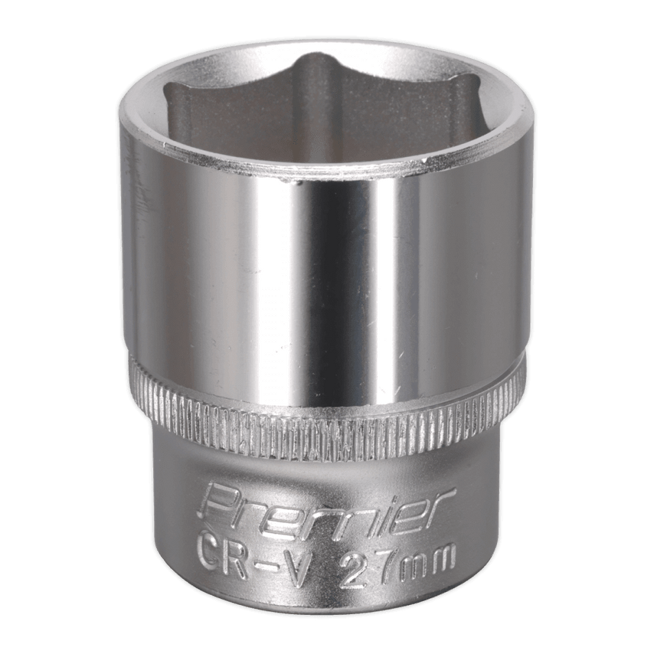 Sealey WallDrive Socket 27mm 1/2"Sq Drive Model No-S1227