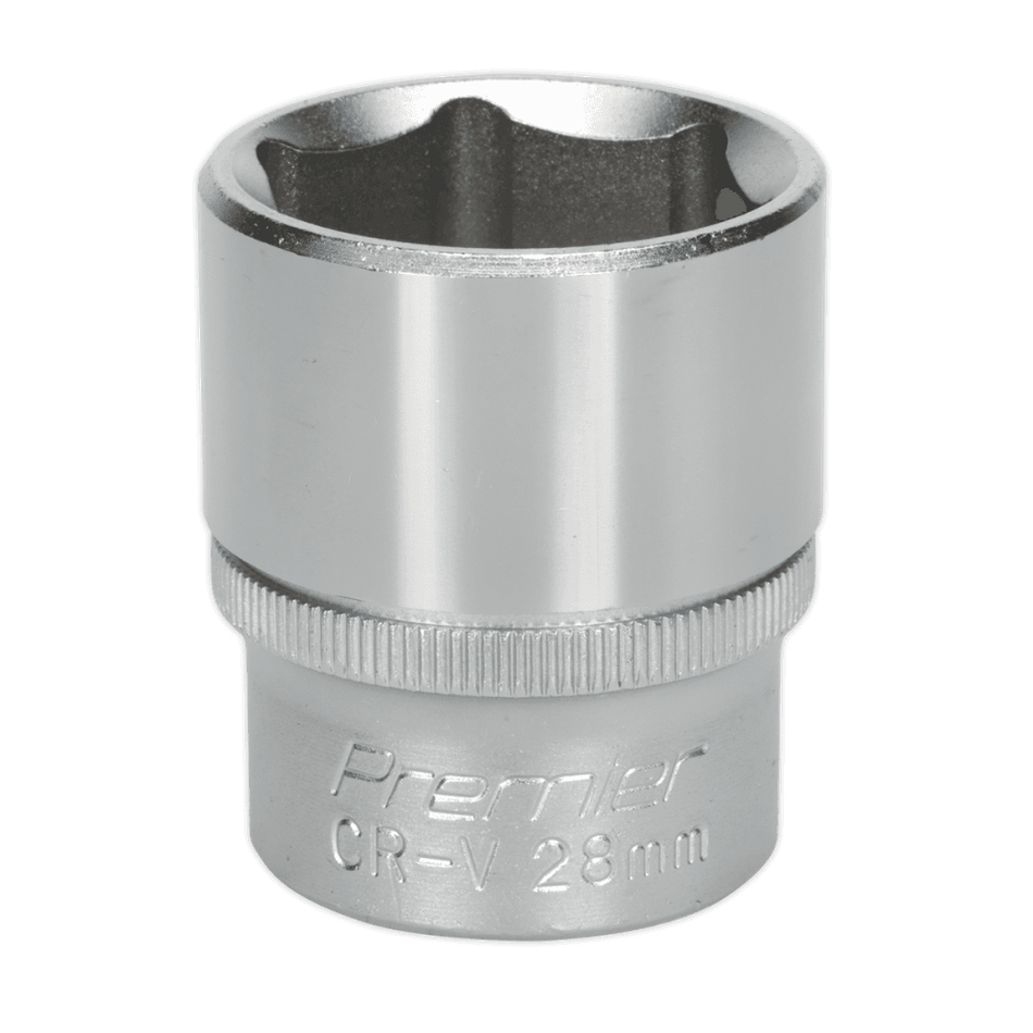 Sealey WallDrive Socket 28mm 1/2"Sq Drive Model No-S1228