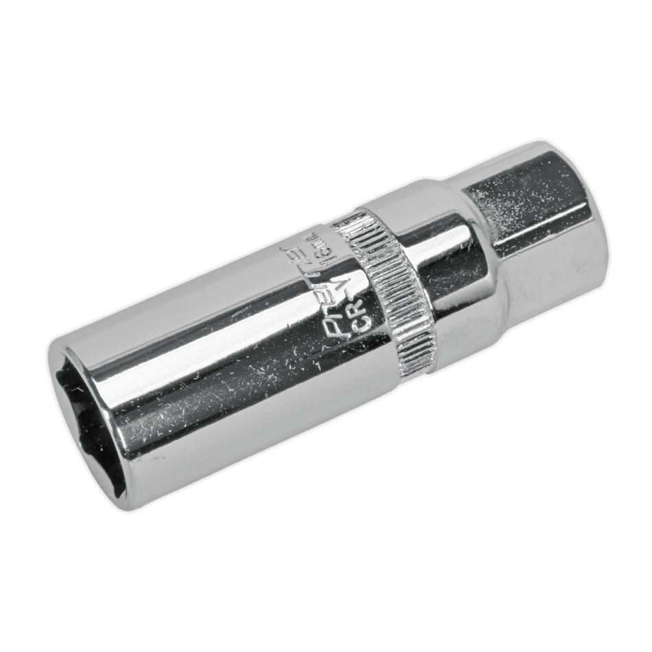 Sealey Spark Plug Socket 16mm 1/2"Sq Drive Model No-S12SP10