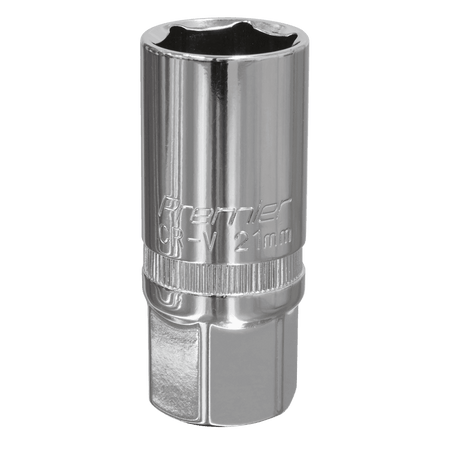 Sealey Spark Plug Socket 21mm 1/2"Sq Drive Model No-S12SP14