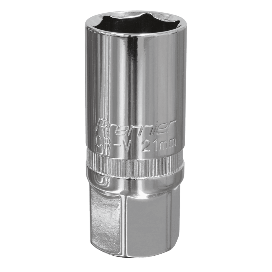 Sealey Spark Plug Socket 21mm 1/2"Sq Drive Model No-S12SP14