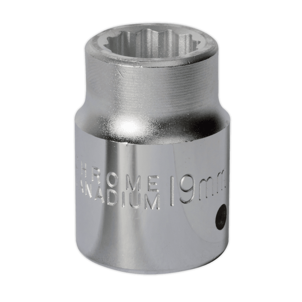 Sealey WallDrive Socket 19mm 3/4"Sq Drive Model No-S34/19