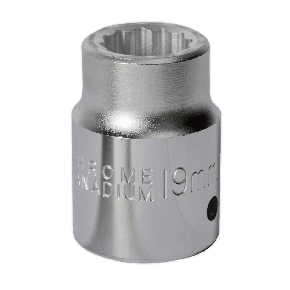 Sealey WallDrive Socket 19mm 3/4"Sq Drive Model No-S34/19