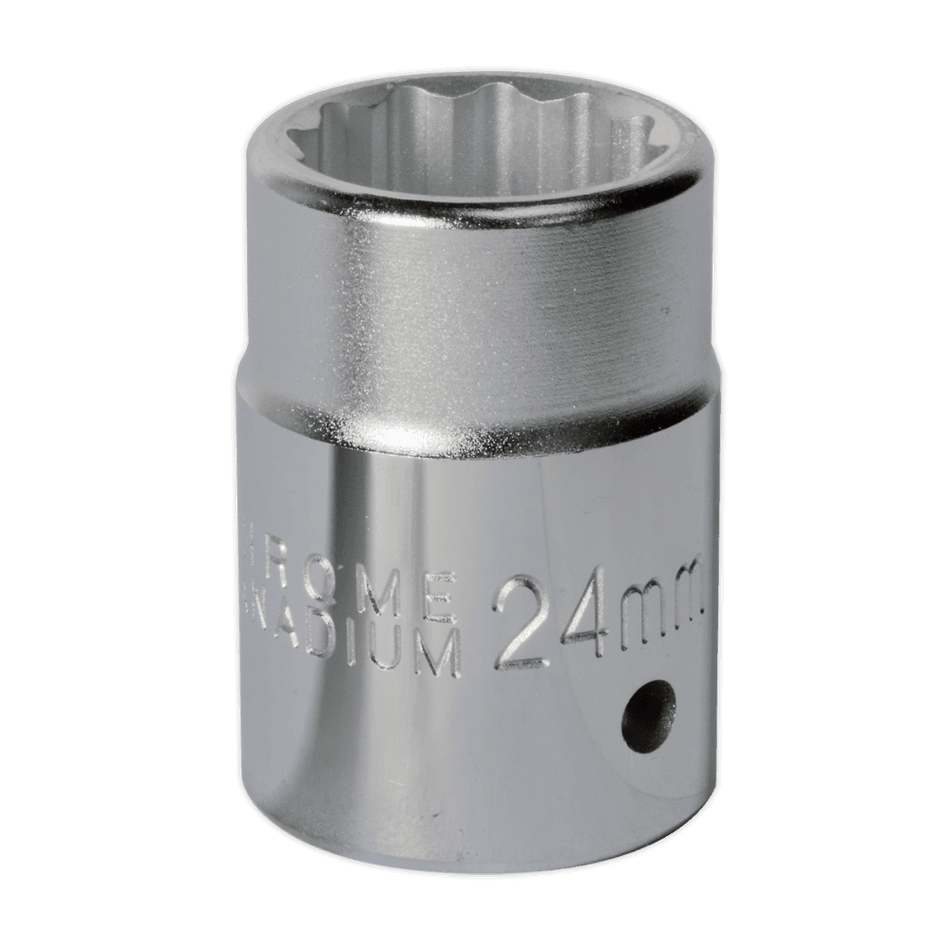 Sealey WallDrive Socket 24mm 3/4"Sq Drive Model No-S34/24