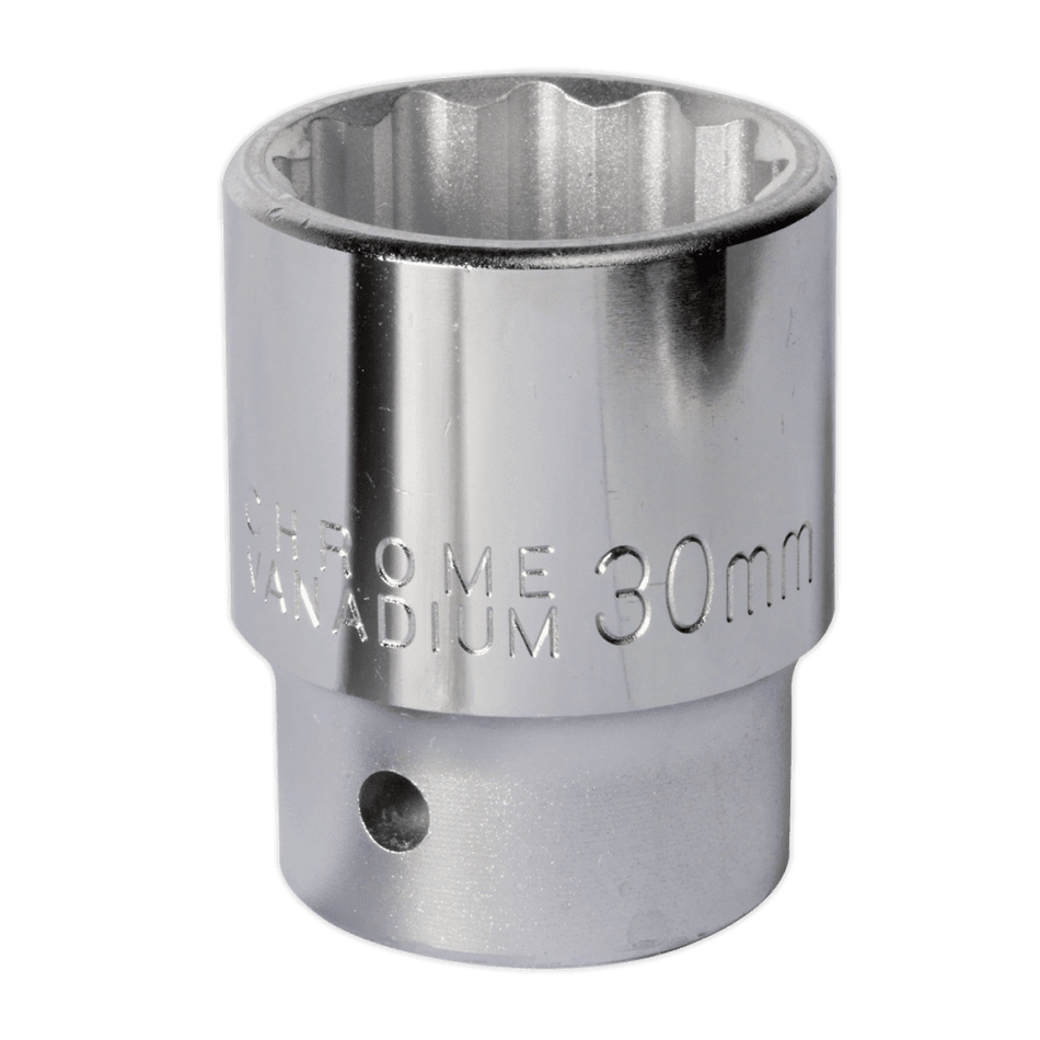 Sealey WallDrive Socket 30mm 3/4"Sq Drive Model No-S34/30