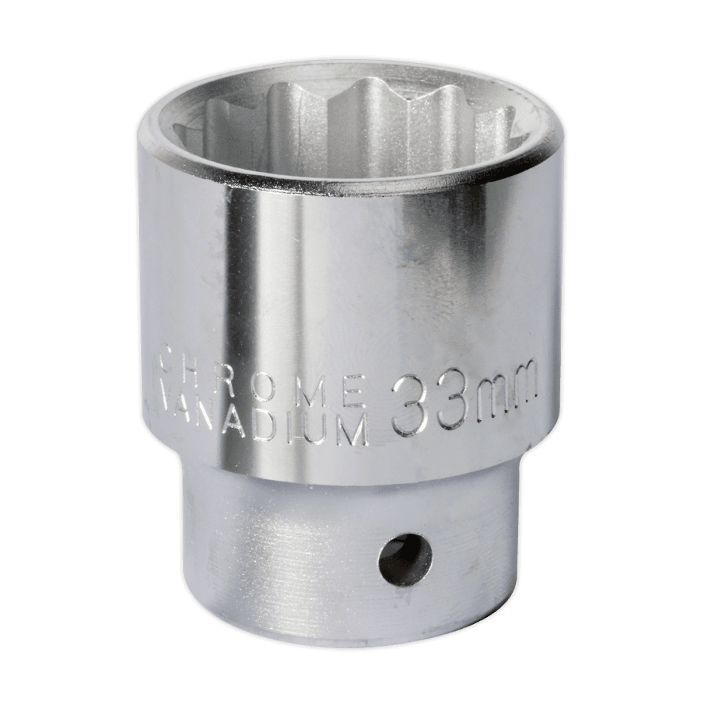 Sealey WallDrive Socket 33mm 3/4"Sq Drive Model No-S34/33