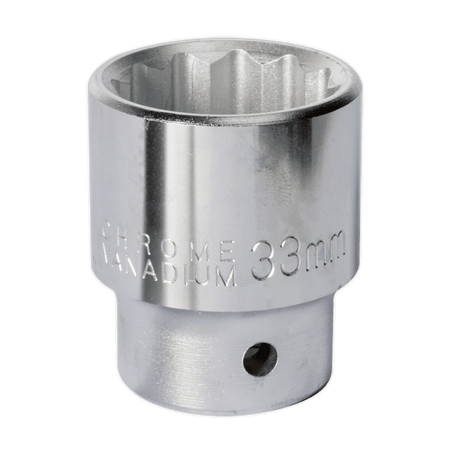 Sealey WallDrive Socket 33mm 3/4"Sq Drive Model No-S34/33