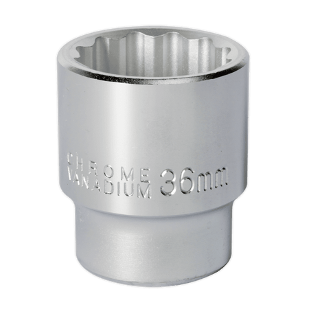 Sealey WallDrive Socket 36mm 3/4"Sq Drive Model No-S34/36