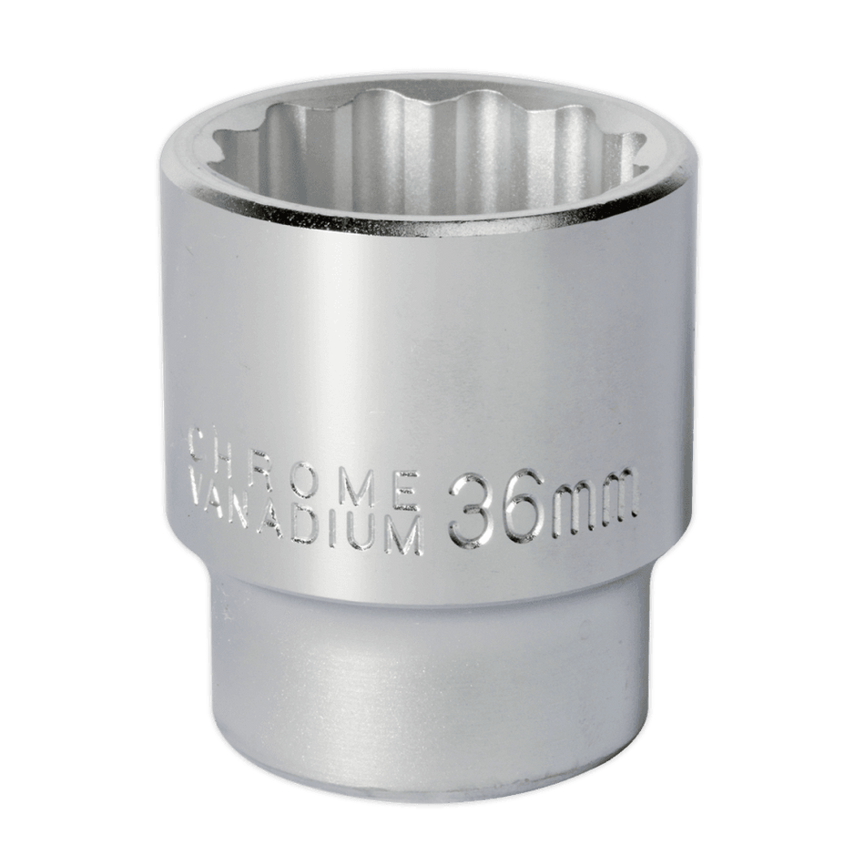 Sealey WallDrive Socket 36mm 3/4"Sq Drive Model No-S34/36