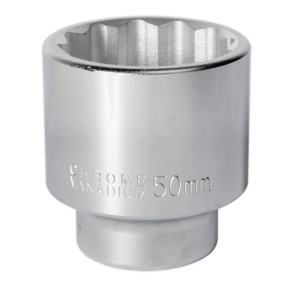 Sealey WallDrive Socket 50mm 3/4"Sq Drive Model No-S34/50
