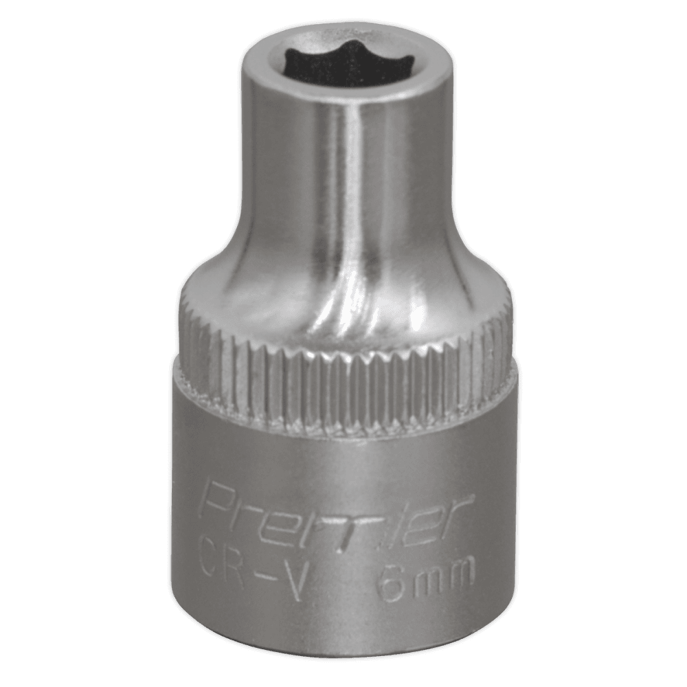Sealey WallDrive Socket 6mm 3/8"Sq Drive Model No-S3806