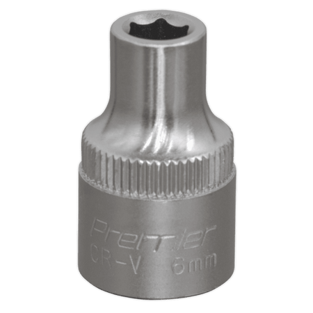 Sealey WallDrive Socket 6mm 3/8"Sq Drive Model No-S3806