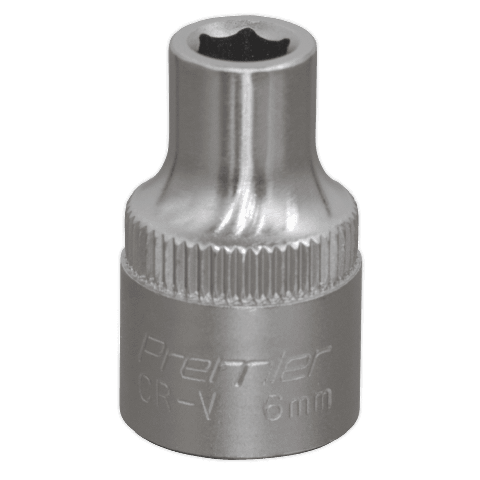 Sealey WallDrive Socket 6mm 3/8"Sq Drive Model No-S3806