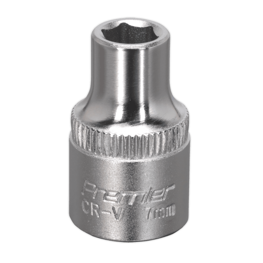 Sealey WallDrive Socket 7mm 3/8"Sq Drive Model No-S3807