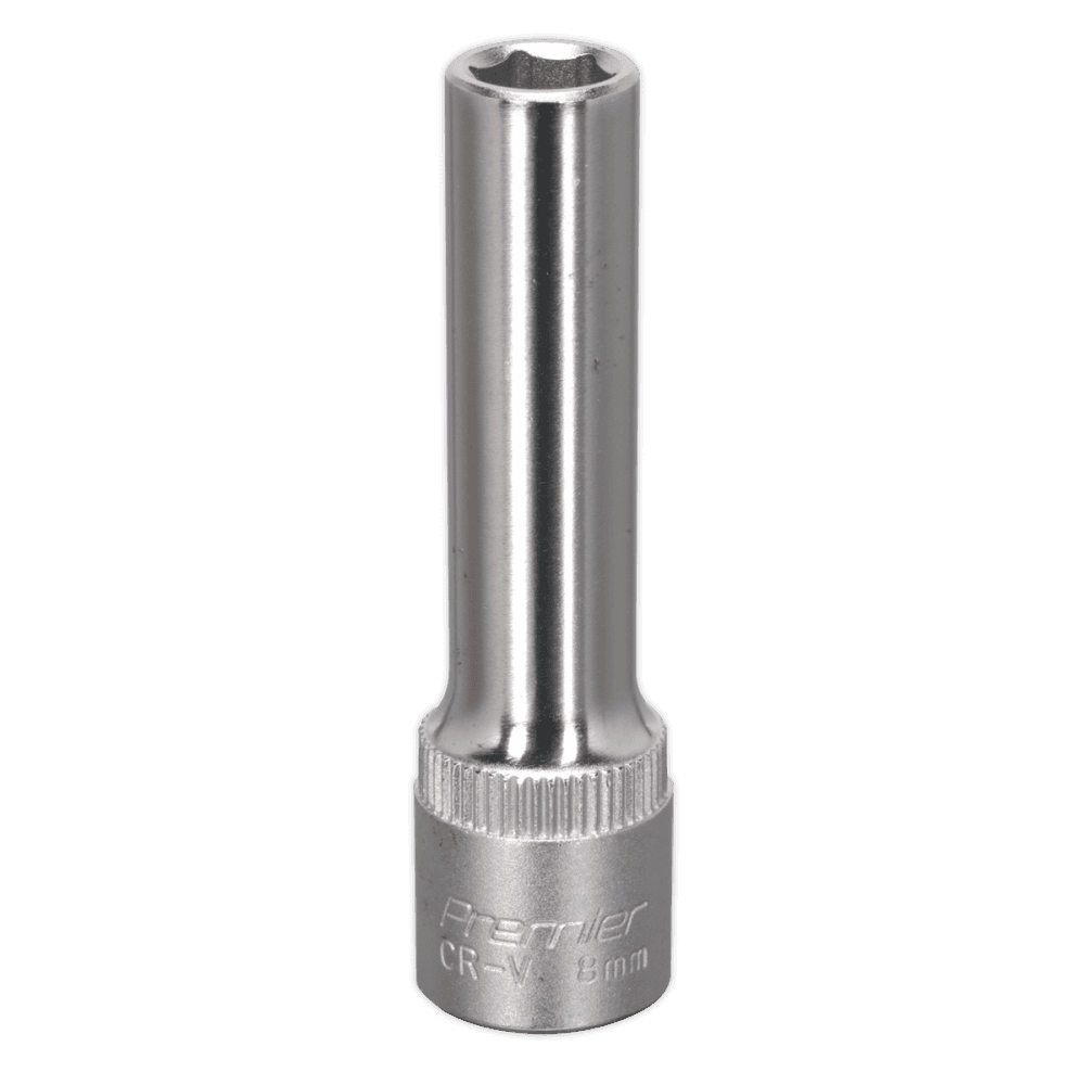 Sealey WallDrive Socket 8mm Deep 3/8"Sq Drive Model No-S3808D
