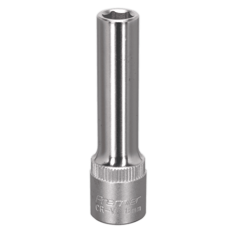 Sealey WallDrive Socket 8mm Deep 3/8"Sq Drive Model No-S3808D