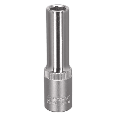 Sealey WallDrive Socket 9mm Deep 3/8"Sq Drive Model No-S3809D