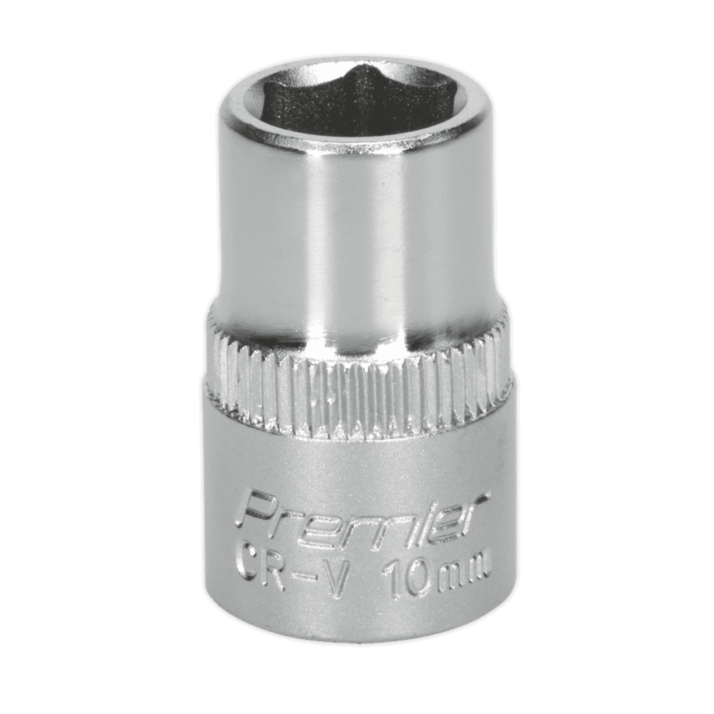 Sealey WallDrive Socket 10mm 3/8"Sq Drive Model No-S3810