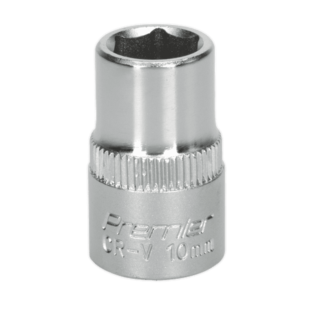 Sealey WallDrive Socket 10mm 3/8"Sq Drive Model No-S3810