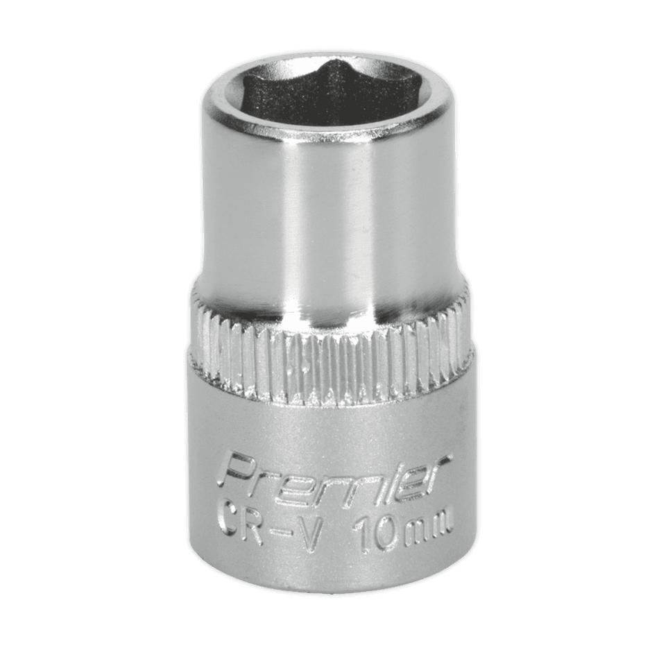 Sealey WallDrive Socket 10mm 3/8"Sq Drive Model No-S3810