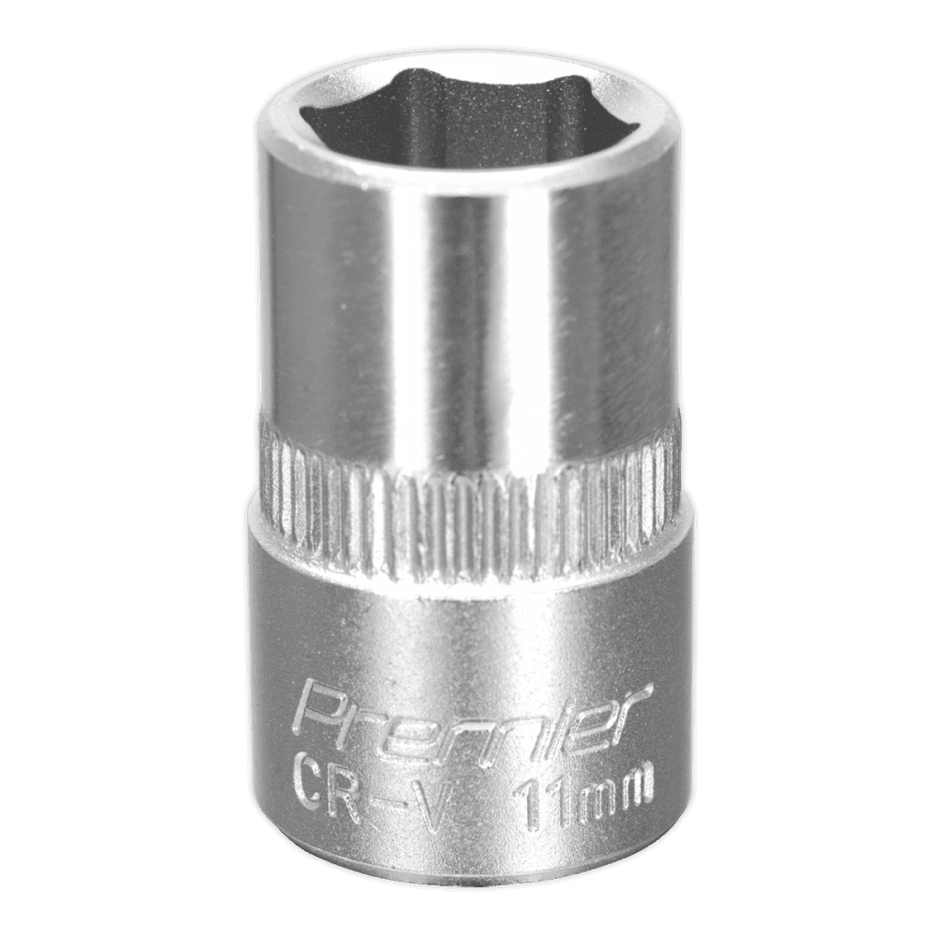 Sealey WallDrive Socket 11mm 3/8"Sq Drive Model No-S3811