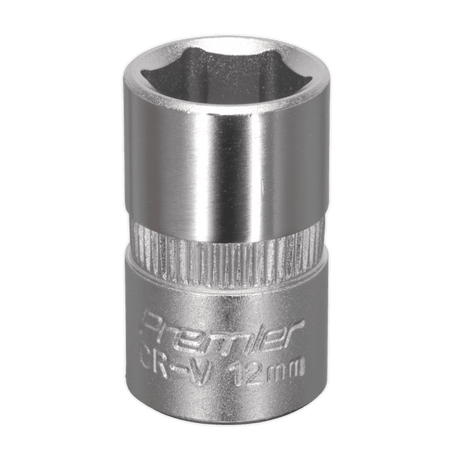 Sealey WallDrive Socket 12mm 3/8"Sq Drive Model No-S3812