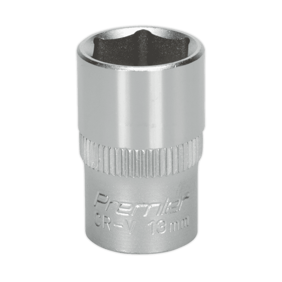 Sealey WallDrive Socket 13mm 3/8"Sq Drive Model No-S3813