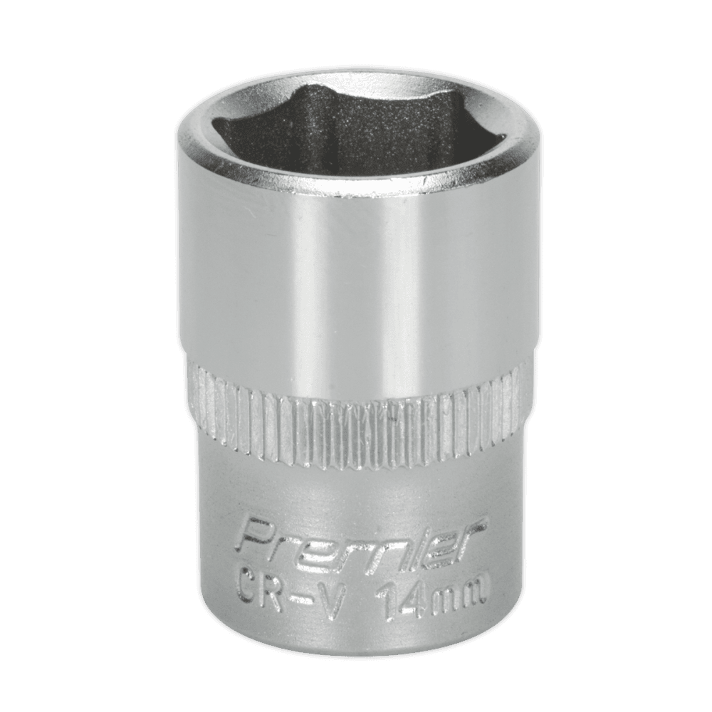 Sealey WallDrive Socket 14mm 3/8"Sq Drive Model No-S3814