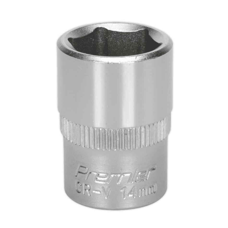 Sealey WallDrive Socket 14mm 3/8"Sq Drive Model No-S3814