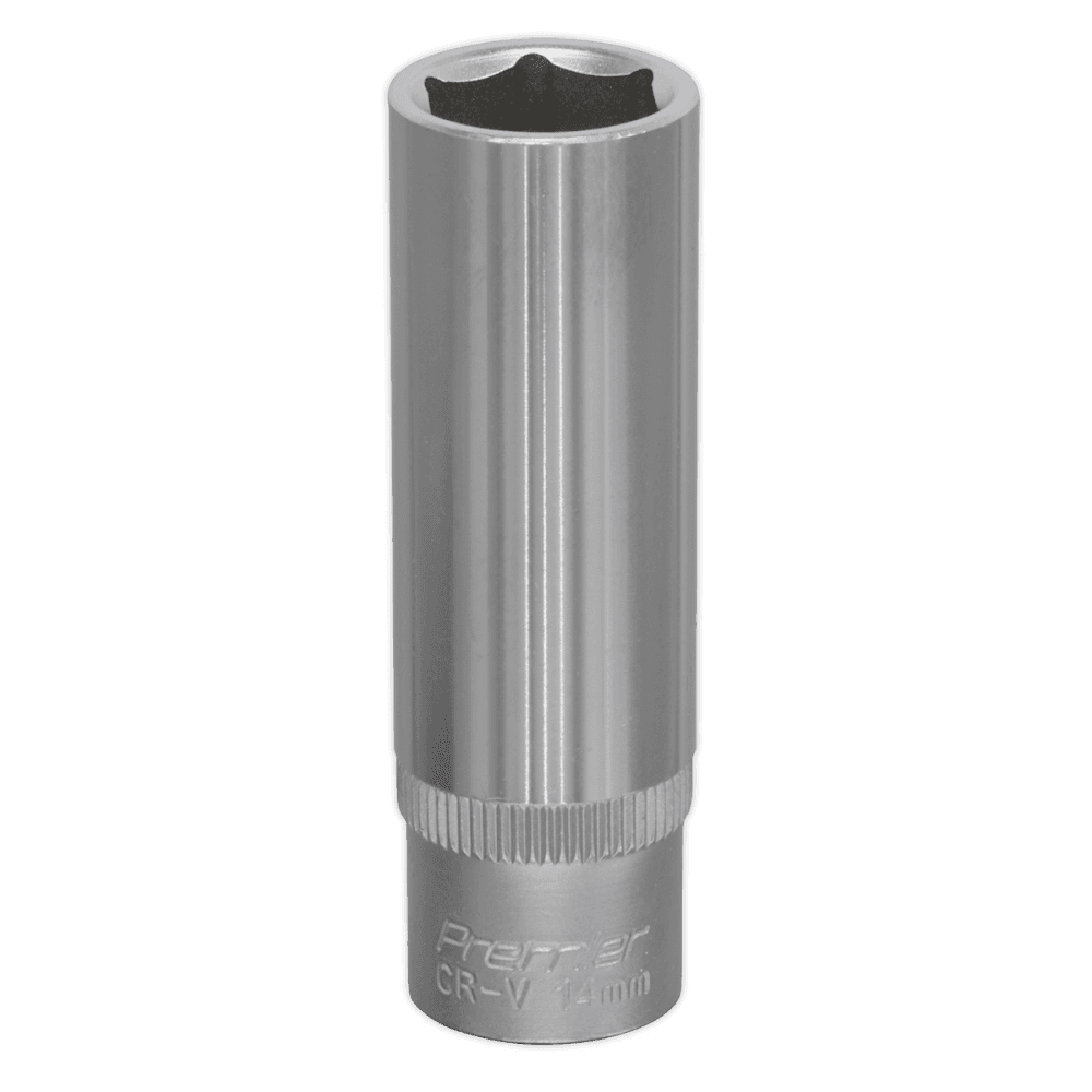 Sealey WallDrive Socket 14mm Deep 3/8"Sq Drive Model No-S3814D